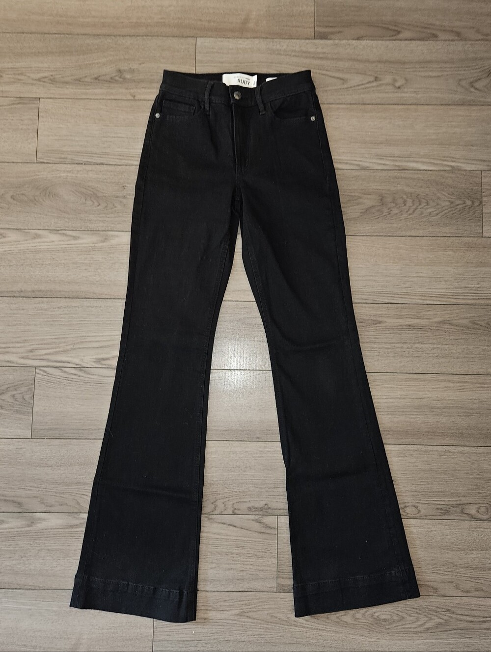 Dynamite Ruby Highruse Bootcut Jeans Denim Black